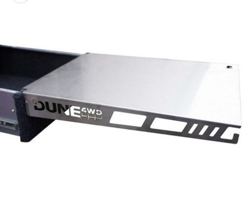 Apex4WD Drawer Table Silver 600x445mm Storage System Bench - 4x4 Accessories