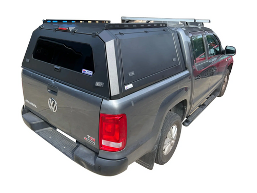 Canopy for Volkswagen AMAROK (2010-2022) Rear Hardtop Double Cab Metal Black VW