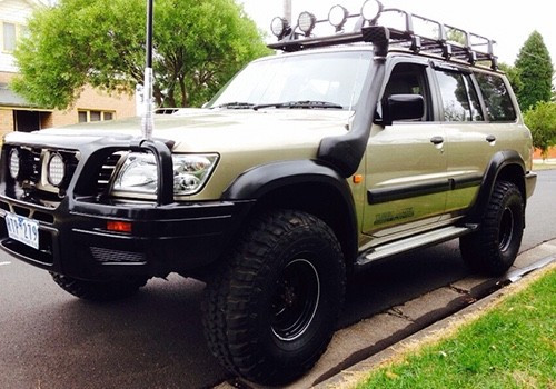 SNORKEL For NISSAN PATROL (2000-04) Raised Air Intake 4x4 - GU 3.0L 4.2L Y61