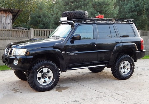 SNORKEL For NISSAN PATROL (2000-04) Raised Air Intake 4x4 - GU 3.0L 4.2L Y61