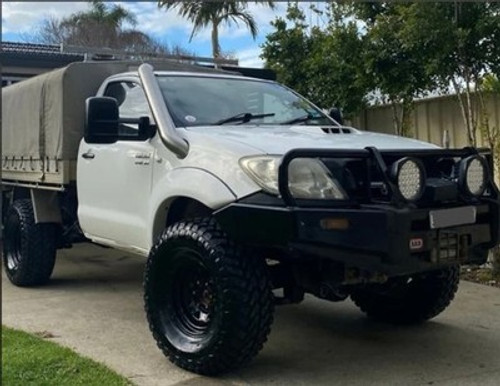 Stainless Steel Snorkel For TOYOTA HILUX MK6 MK7 2005-16 Raised Air Intake Vigo