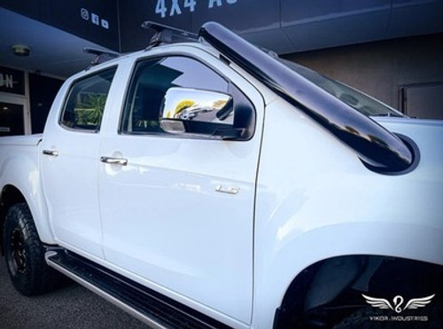 Black Stainless Steel Snorkel For ISUZU D-MAX 2020+ Raised Air Intake DMAX 4x4