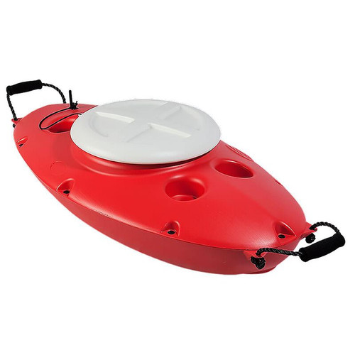 Kayak Ice Box Towable Cooler Storage Floating Boat Paddle Board Canoe Plastic Mini Kayak Drinks Holder