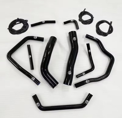 Silicone Radiator Hose Kit for Toyota Land Cruiser HDJ80 4.2L 1HD-T/FT Pipe Tube