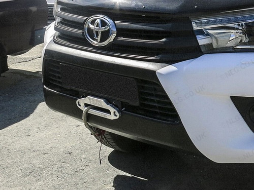 Hidden Winch Mount for TOYOTA HILUX 2016+ MK8 REVO Recovery Discreet Bracket 4x4