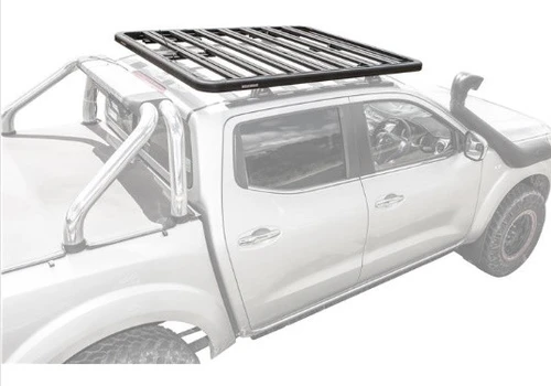 Aluminium Roof Rack for VW AMAROK (2010-2021) Double Cab Black Slim Factory Fit