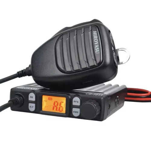 HIROYASU CB-1011 CB Radio 27MHz FM AM Mobile Transceiver Wide Band 40Ch 12v Car