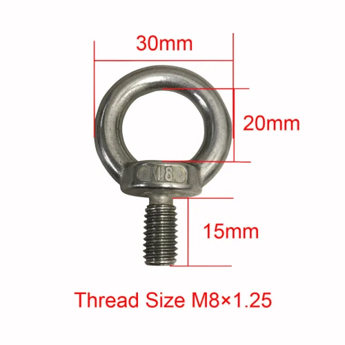 Eye Bolt Tie Down For Aluminium Roof Cage Set of 4