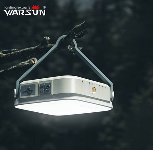 Warsun CP36 Camping Light - Rechargeable USB C Outdoor Portable Camp 4x4 Hanging Lights