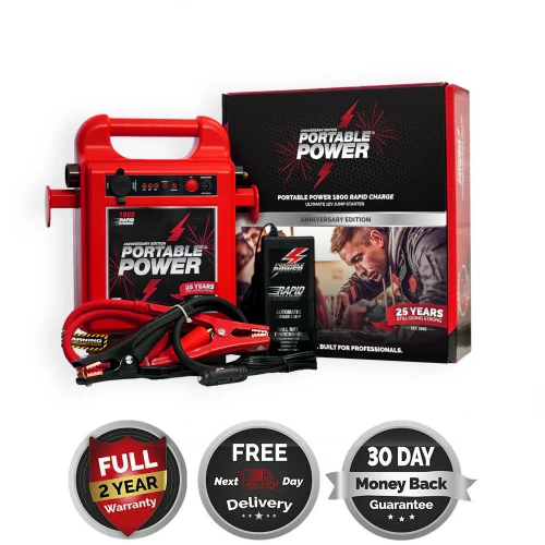 Portable Power 1800RC 12v Jump Starter / Booster Pack Rapid Charge (Replaced Snap On 1700)