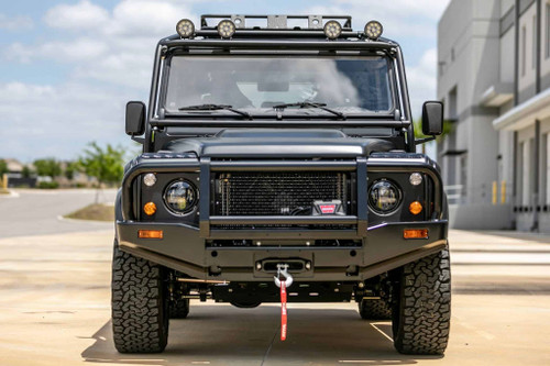 Steel Winch Bumper for Land Rover Defender L316 (1990-2016) Metal Bull Bar Oz Style