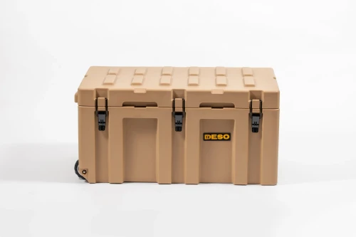 APEX4WD - 92L KHAKI TAN SAND - Storage Overland Case Box Waterproof Cargo 4x4