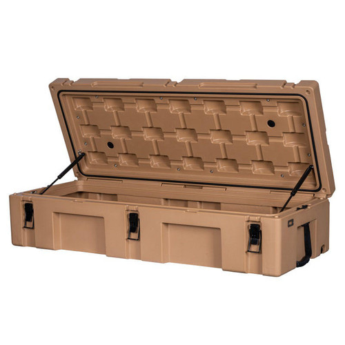 APEX4WD - 92L KHAKI TAN SAND - Storage Overland Case Box Waterproof Cargo 4x4