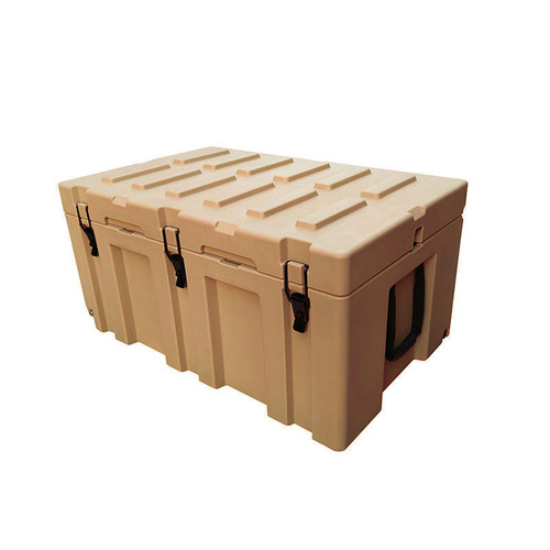 APEX4WD - 150L KHAKI TAN SAND - Storage Overland Case Box Waterproof Cargo 4x4