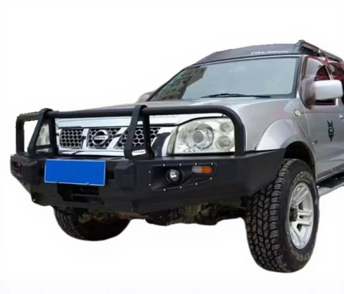 Steel Winch Bumper for NISSAN NAVARA D22 (1997-2005) Metal Bull Bar Oz Style