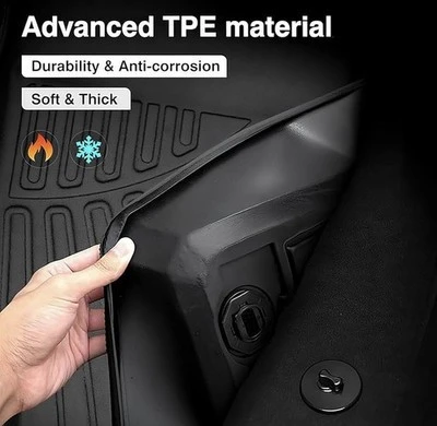3D Rubber Floor Mats TESLA MODEL 3 (2017-2023) Weather Liner