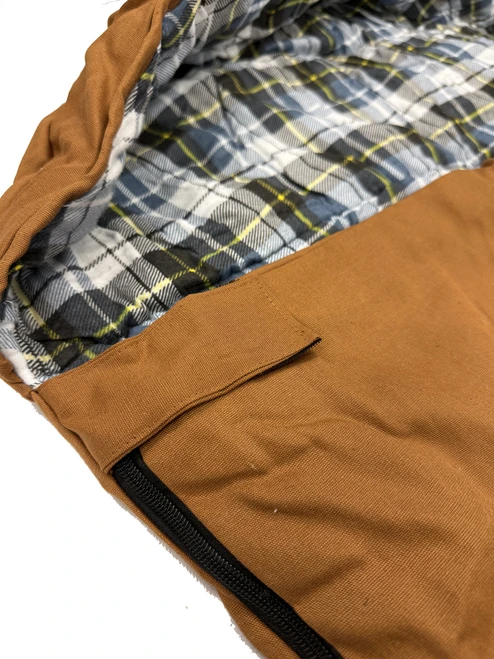 Premium 100% Cotton Canvas Sleeping Bag Single Person 2.7kg Heavy Thick