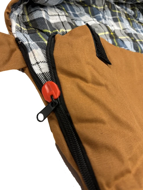 Premium 100% Cotton Canvas Sleeping Bag Single Person 2.7kg Heavy Thick