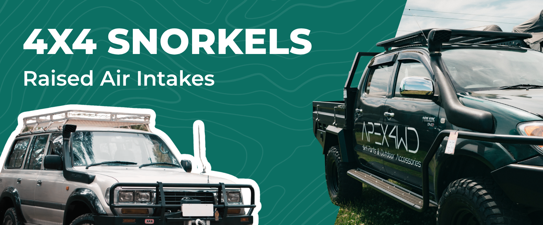 SNORKELS - Raised Air Intakes