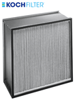 Koch Filter BioMAX 12x12x5 7/8 HEPA Filter (99.97% High Efficiency) with Galvanized Steel Frame