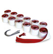 ZipWall Heavy Duty Adhesive Zippers - CASE of 24 for bulk dust containment.