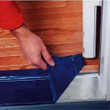 4" x 108' PVC film roll for threshold & trim protection during construction.
