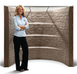 Marflex Sandstone Egress Window Well 75" x 54" x 64" | Secure Basement Escape Well