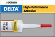 DELTA-TILAXX elastic bonding high-performance adhesive sealant