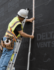 DELTA®-VENT SA air and vapor barrier for sustainable building