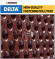 DELTA-PLUG bulk 100 count box secures waterproofing membranes.