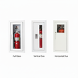 Larsen's Architectural Series PAINTED STEEL Semi-Recessed Fire Cabinets