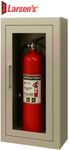 Larsen's Architectural Series STAINLESS STEEL Surface Mount Fire Cabinet
