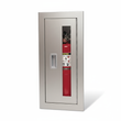 Extruded aluminum door and trim for Larsen's Architectural Fire Extinguisher Cabinet.