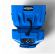 Commercial HEPA air scrubber for mold remediation and dust control