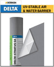 DELTA®-STRATUS SA high-performance UV resistant water resistive barrier