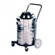 Minuteman Hospital Vacuum with HEPA Filtration. Full side view, 15 gallon stainless steel tank.