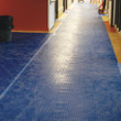Diamond Plate Cover Guard roll (25 mil, 36" x 180'). Flame retardant floor protection.