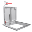 Acudor FA-300 Aluminum Angle Frame Floor Door 300 psf loading, diamond plate cover.