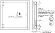 Acudor Fire Rated Uninsulated Access Door, for walls - 18 X 18 Acudor Fire Rated Uninsulated Access Door, for walls - 18 X 18