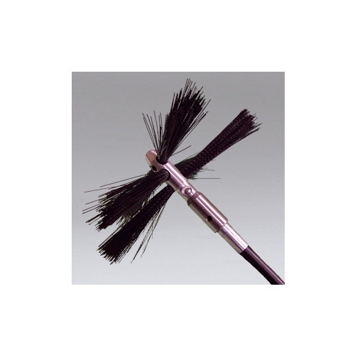 Nikro 862050 - 8" Round Nylon Button Brush