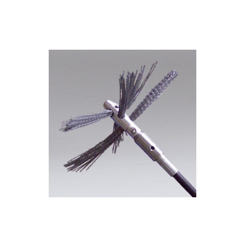 Nikro 862055 - 12" Round Silica Carbide Button Brush