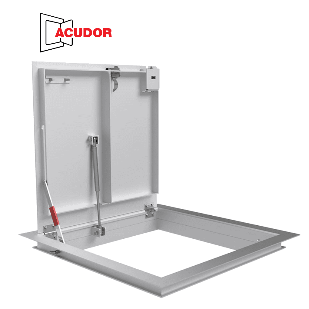 The Acudor FA-300 / H20 series aluminum floor access doors are designed ...
