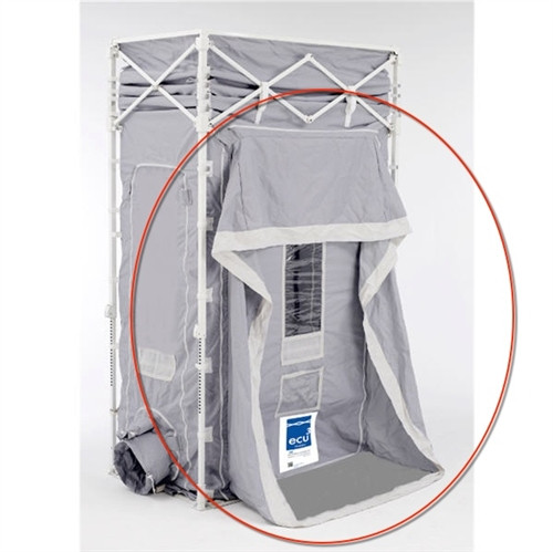 Mintie Technologies Sidewall Access Flange (Flange Only) for ECU3/ECU2 negative air machines.