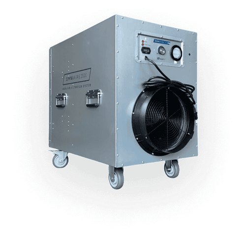 OmniAire OA2000VMED with variable airflow medical grade HEPA negative air machine