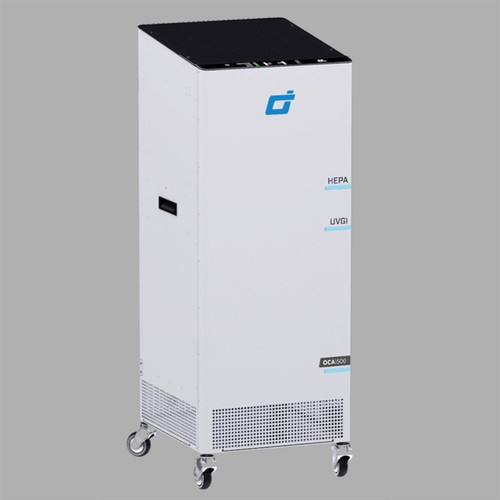 OmniCleanAir OCA1500-001 High-Capacity Portable Air Cleaner with 1500 CFM and True HEPA filter.