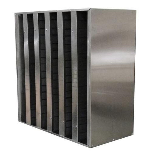 CarbonVapor Trap V-Bank filter (24x24x12) with 36 lbs. of activated carbon for OA2200UL.