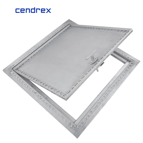 Cendrex PPA Flush Aluminum Floor Hatch for concrete floors, 300 PSF live load capacity.