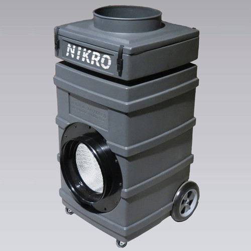 Nikro PS1000 - Upright Poly Air Scrubber HEPA 115v / 3.5 amps