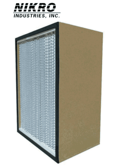 NIKRO UR800 replacement HEPA Filter, designed for $99.97\%$ efficiency in Nikro air purification systems.