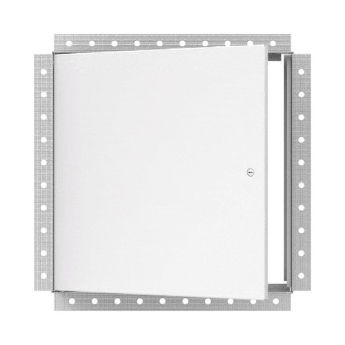 Cendrex Flush Mount panel installs with corner beads pre-construction access door